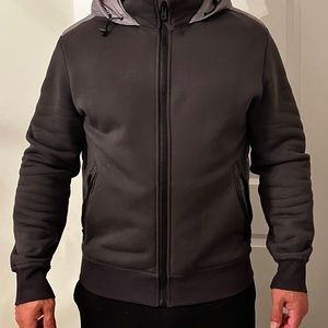Men’s Lululemon, Down filled Backing Winter Zip Up With Hood